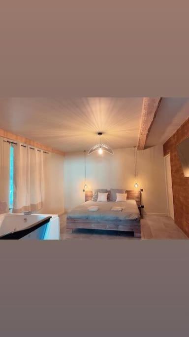 Superbe Appartement Avec Jacuzzi Et Jardin Prive Marlhes ภายนอก รูปภาพ